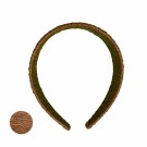 Hårbøyle av strå, brun thumbnail