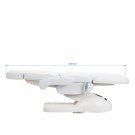 Azzurro Lux kosmetisk benk 3m, hvit thumbnail