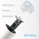 SNRQI Mini UV-lampe K3 med spotlys, hvit thumbnail