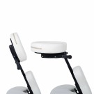 Habys FLEXO Massasjestol (sammenleggbar), K501 Hvit thumbnail