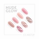 Claresa hybrid neglelakk (5ml), NudeGlow light peach cat eye thumbnail