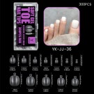 Full Cover SoftGel Tips for tånegler YKJJ36 (300 stk) thumbnail