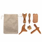 Sett med 6 manuelle massasje verktøy i tre thumbnail