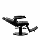 Barberstol Gabbiano visionerio, sort thumbnail