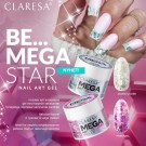 Claresa Megastar dekorasjonsgel, 10g Silver Flicker thumbnail