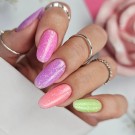 Brush Easy Gel, Claresa® 5g PINK GLITTER thumbnail