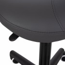 Arbeidsstol HABYS Lumo, K521 grått sadelsete thumbnail