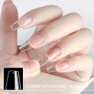 Full Cover SoftGel Tips, Long Coffin, 504 stk thumbnail