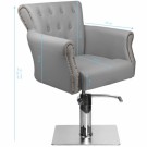 Frisørstol HairSystem BER 8541 grey thumbnail