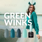 Neglelakk, Hybrid / SoakOff, 5ml Claresa® GREEN WINKS 03 thumbnail