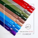 Neglelakk, Hybrid / SoakOff, 5ml Claresa® RED412 thumbnail