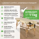Massasjebenk AvenoLife Sonia, Comfy Base K533 Beige thumbnail