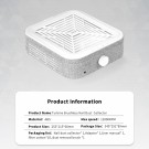 Neglevifte SNRQI WL007 (Six Diamond), Silver thumbnail