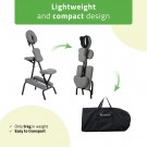 Habys FLEXO Massasjestol (sammenleggbar), K521 Grå thumbnail