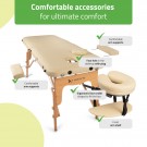 Massasjebenk Habys Lira Comfy Base K533 Beige thumbnail