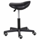 Arbeidsstol HABYS Lumo, K515 sort vattert sadelsete thumbnail