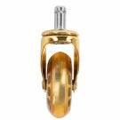 Single Roll Speed-hjul til arbeidsstoler, Gold 1 stk thumbnail
