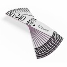 Neglefil 180/240, Clavier zebra, 10pk thumbnail