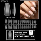 Full Cover SoftGel Tips YKQT09 (300 stk) thumbnail