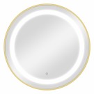 Frisør og sminkespeil, Mudi Bree gold, 80cm thumbnail