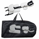 Habys FLEXO Massasjestol (sammenleggbar), K501 Hvit thumbnail