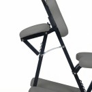 Habys FLEXO Massasjestol (sammenleggbar), K521 Grå thumbnail