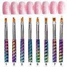 Børste OM-08 for ombre og dekorasjoner (spisset form) thumbnail