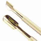 Dobbeltsidig manikyr/pedikyr verktøy, Gold thumbnail