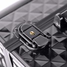 L Kosmetisk koffert i aluminium, Diamond Black thumbnail