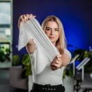 Habys Engangsark formet til hodestøtte, 100pk thumbnail