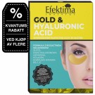 Under eye hydrogel pads,  GOLD & HYALURONIC ACID, Efektima 3pk thumbnail