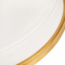 Arbeidsstol Cosmetic H4, gull/hvit thumbnail