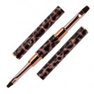 Dobbelsidig gel pensel no. 4 og no. 6, leopard thumbnail