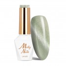 NEGLELAKK, HYBRID/SOAKOFF MOLLYNAILS CAT EYE 162, 8G HEMA-FREE thumbnail