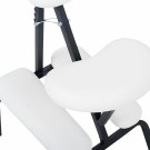 Habys FLEXO Massasjestol (sammenleggbar), K501 Hvit thumbnail