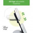 Habys FLEXO Massasjestol (sammenleggbar), K501 Hvit thumbnail