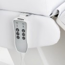 Azzurro Lux kosmetisk benk 3m, hvit thumbnail