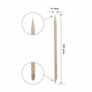 Staleks manikyr trepinner 110mm (100stk) thumbnail