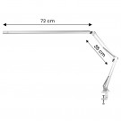 Manikyrlampe og arbeidslampe LashesLine 2 LED, silver thumbnail