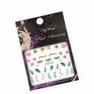 Vannklistremerker for negler, blomster BN-942 thumbnail