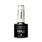 Neglelakk, Hybrid / SoakOff, 5ml Claresa® GLITTER 04 thumbnail