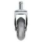 Single Roll Speed-hjul til arbeidsstoler, Silver 1 stk thumbnail