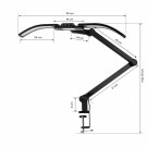 Manikyrlampe Glow L05 LED, Sort thumbnail