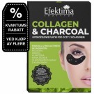 Under eye hydrogel pads,  COLLAGEN & CHARCOAL, Efektima 3pk thumbnail