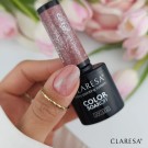 Claresa hybrid neglelakk (5ml), NudeGlow light peach cat eye thumbnail