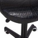 Arbeidsstol HABYS Lumo, K515 sort vattert sadelsete thumbnail