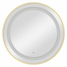 Frisør og sminkespeil, Mudi Bree gold, 80cm thumbnail