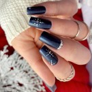 Neglelakk, Hybrid / SoakOff, 5ml Claresa® GALAXY BLUE thumbnail