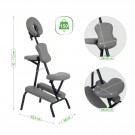 Habys FLEXO Massasjestol (sammenleggbar), K521 Grå thumbnail