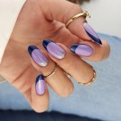 Claresa hybrid neglelakk (5ml), Demin shirt pastel purple thumbnail